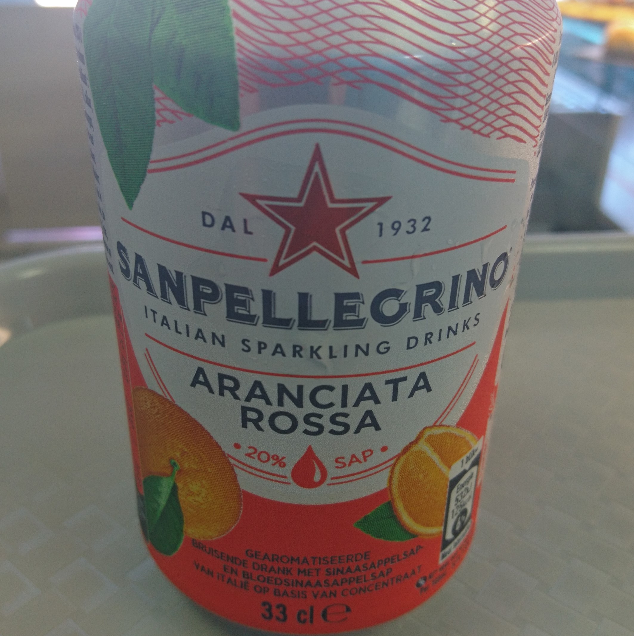 Sanpellegrino orange sanguine 33 cl