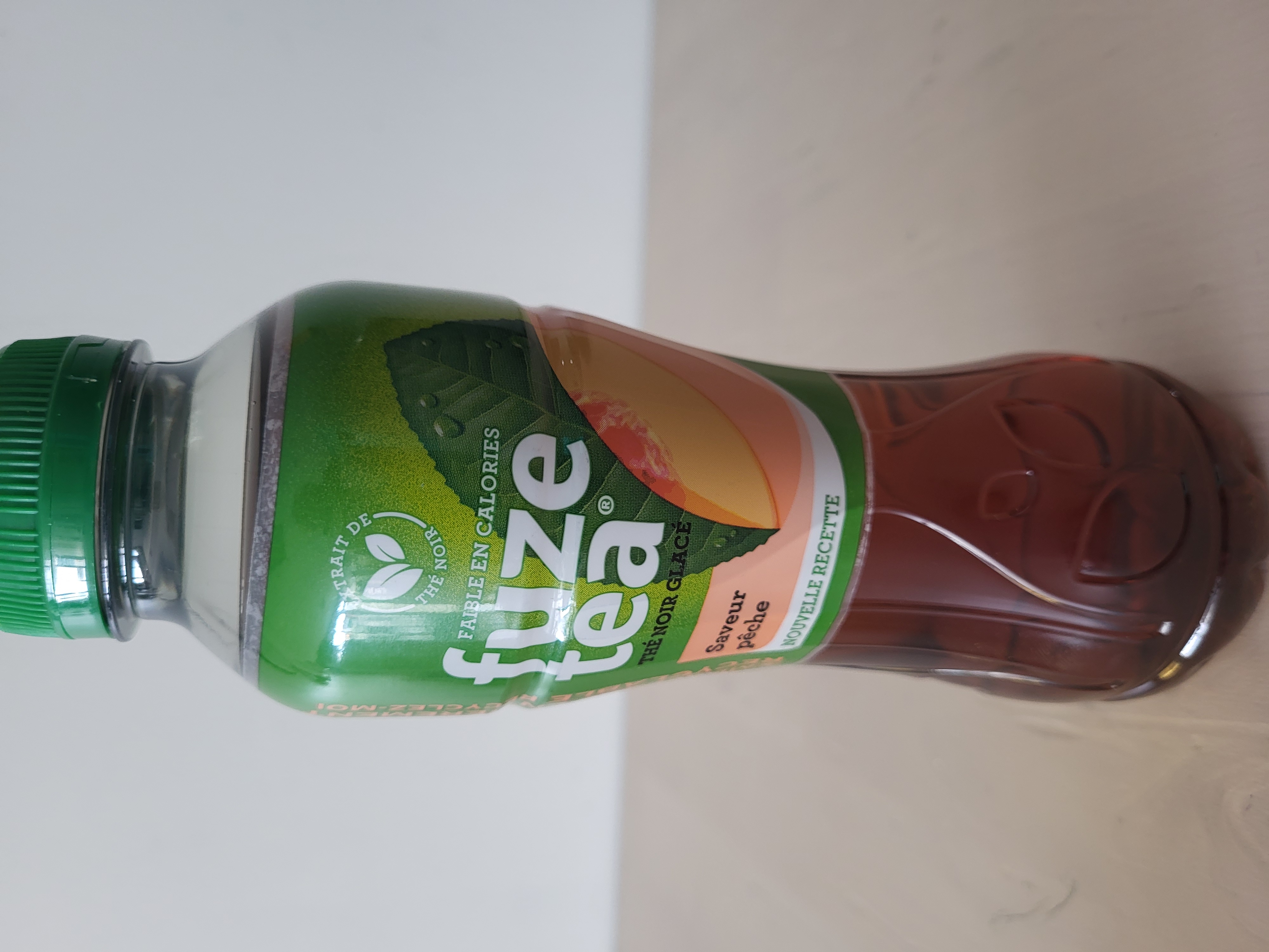 Fuze tea pêche bouteille 400ml